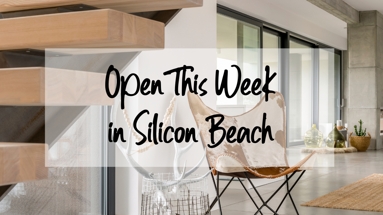 Open Houses This Weekend In Silicon Beach
