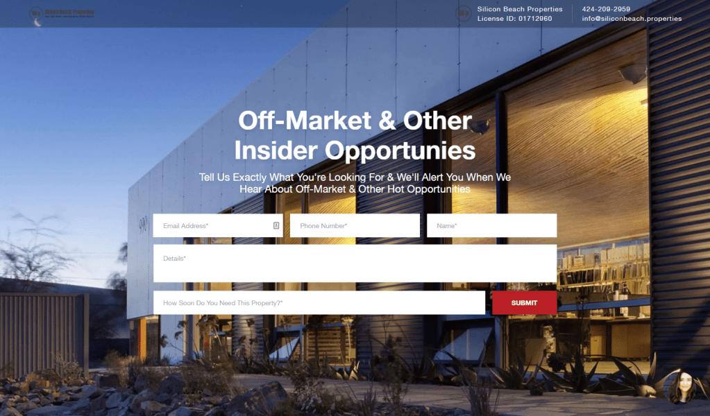 Join the Insider Hotlist and find out first about new listings and off-market opportunities
